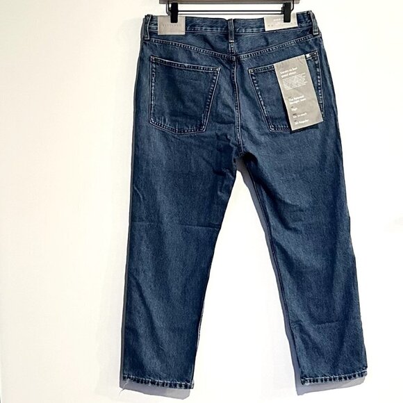 NWT Everlane The Relaxed Straight Jean in Indigo Blue - Size 30 - Picture 7 of 7